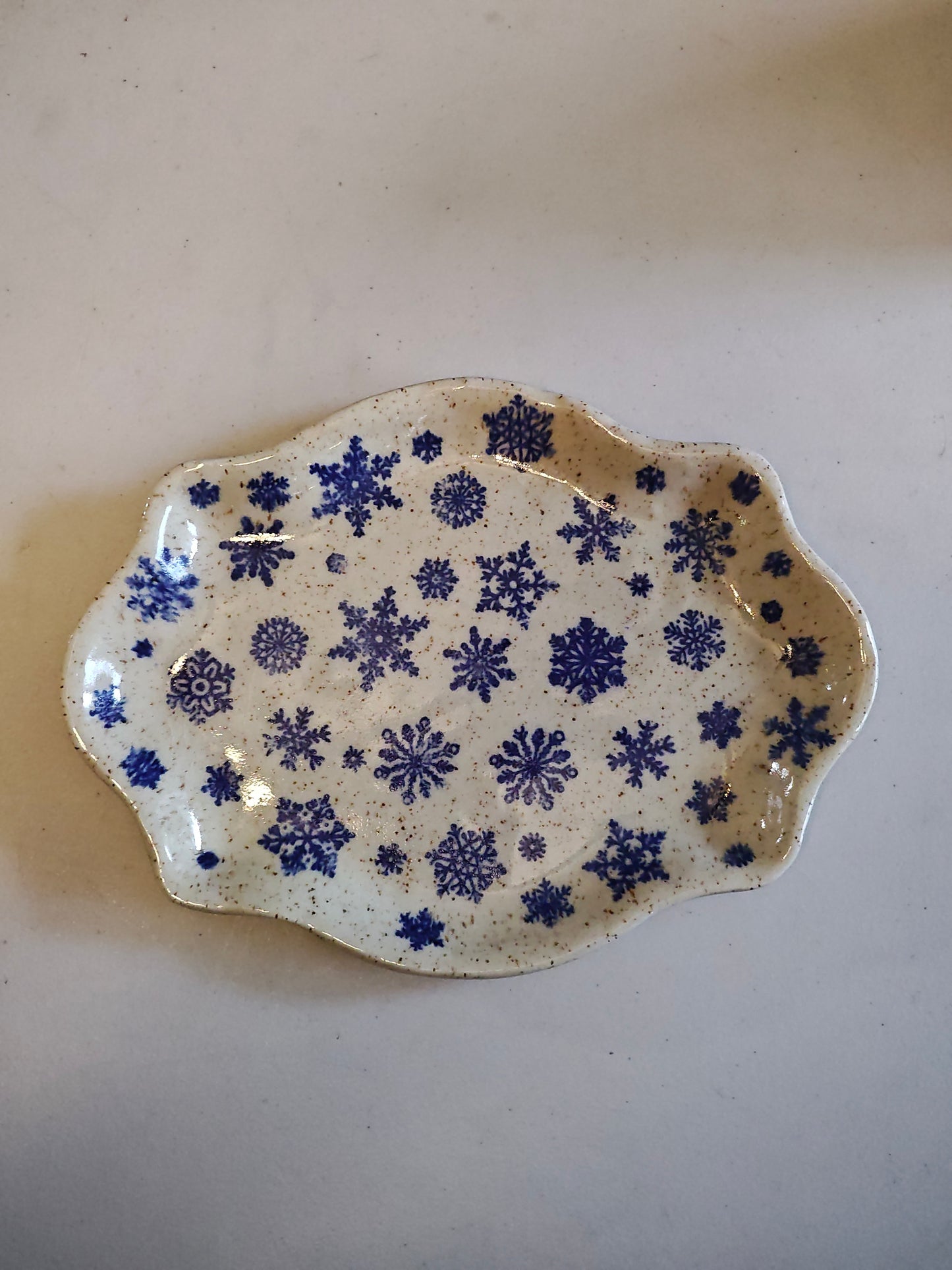 Snowflake Plate