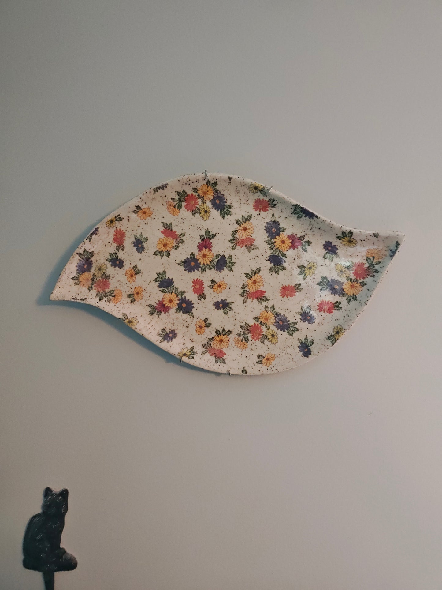 Floral platter