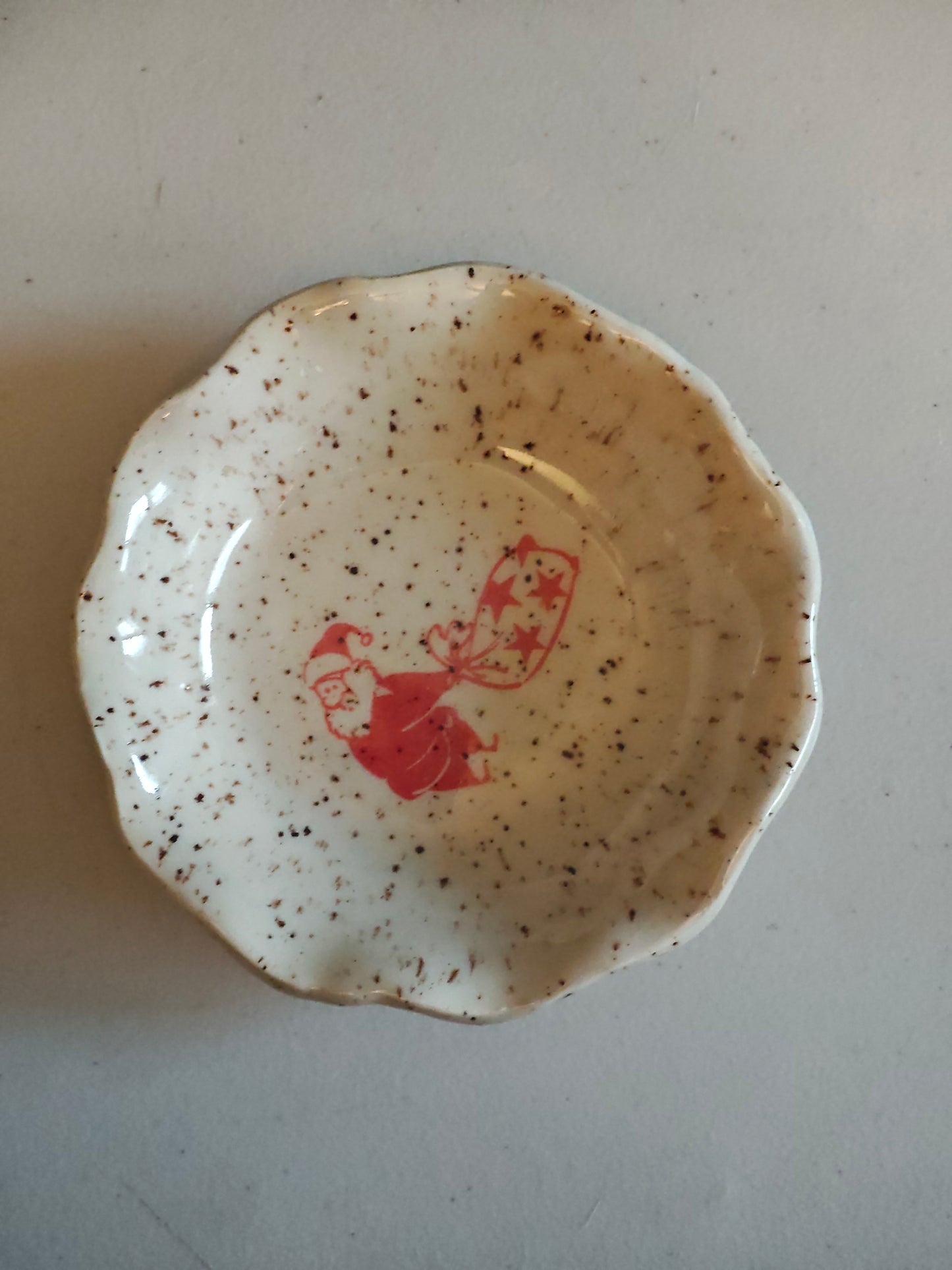 Small Santa Trinket Dish