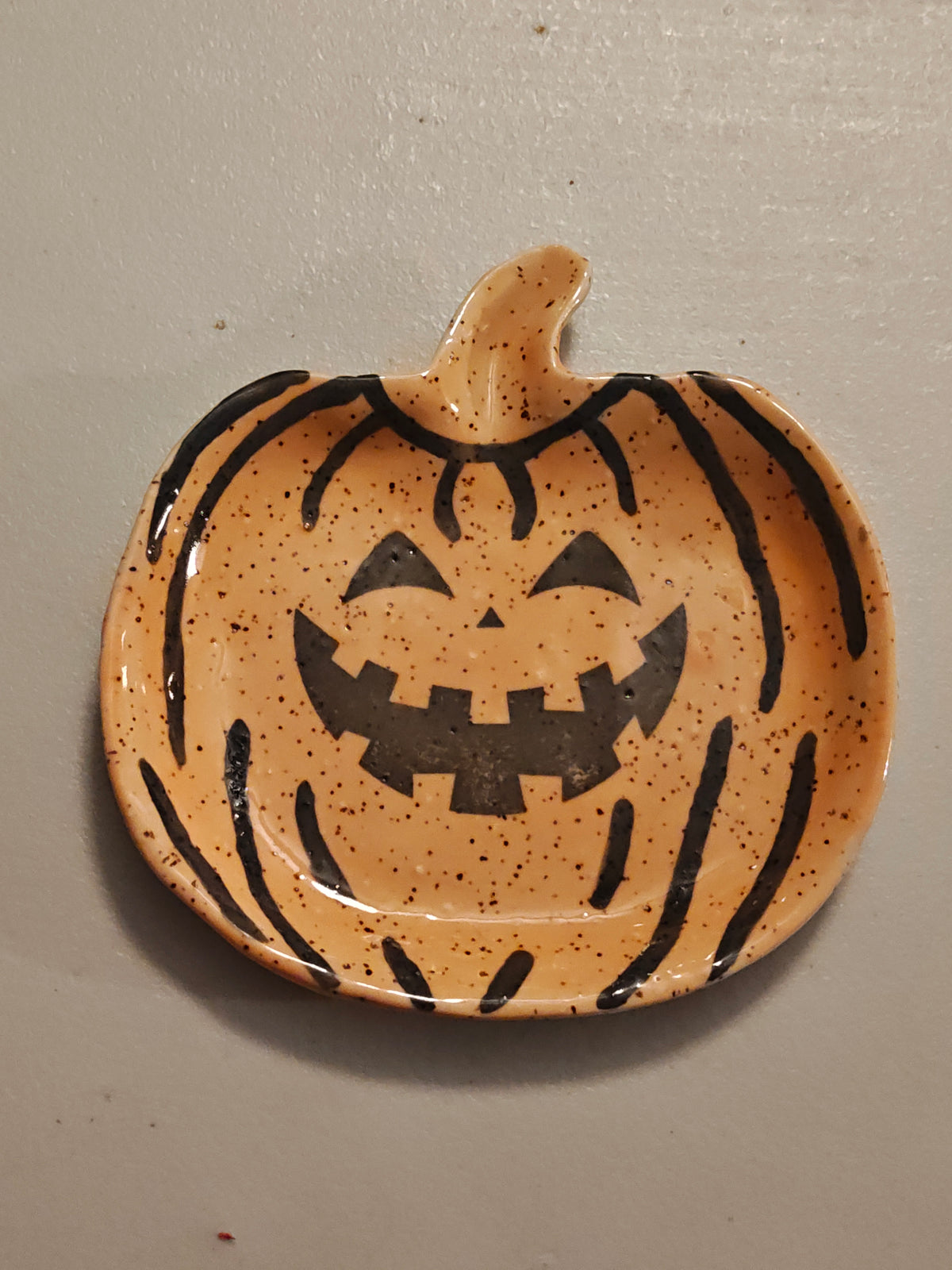 Jack-o'-lantern Trinket Dish