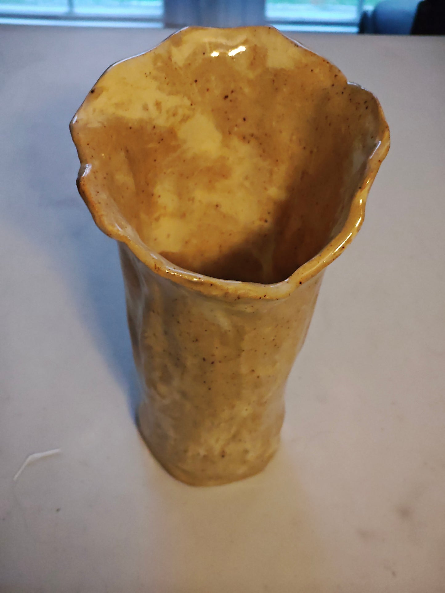 Multiclay Free Form Vase