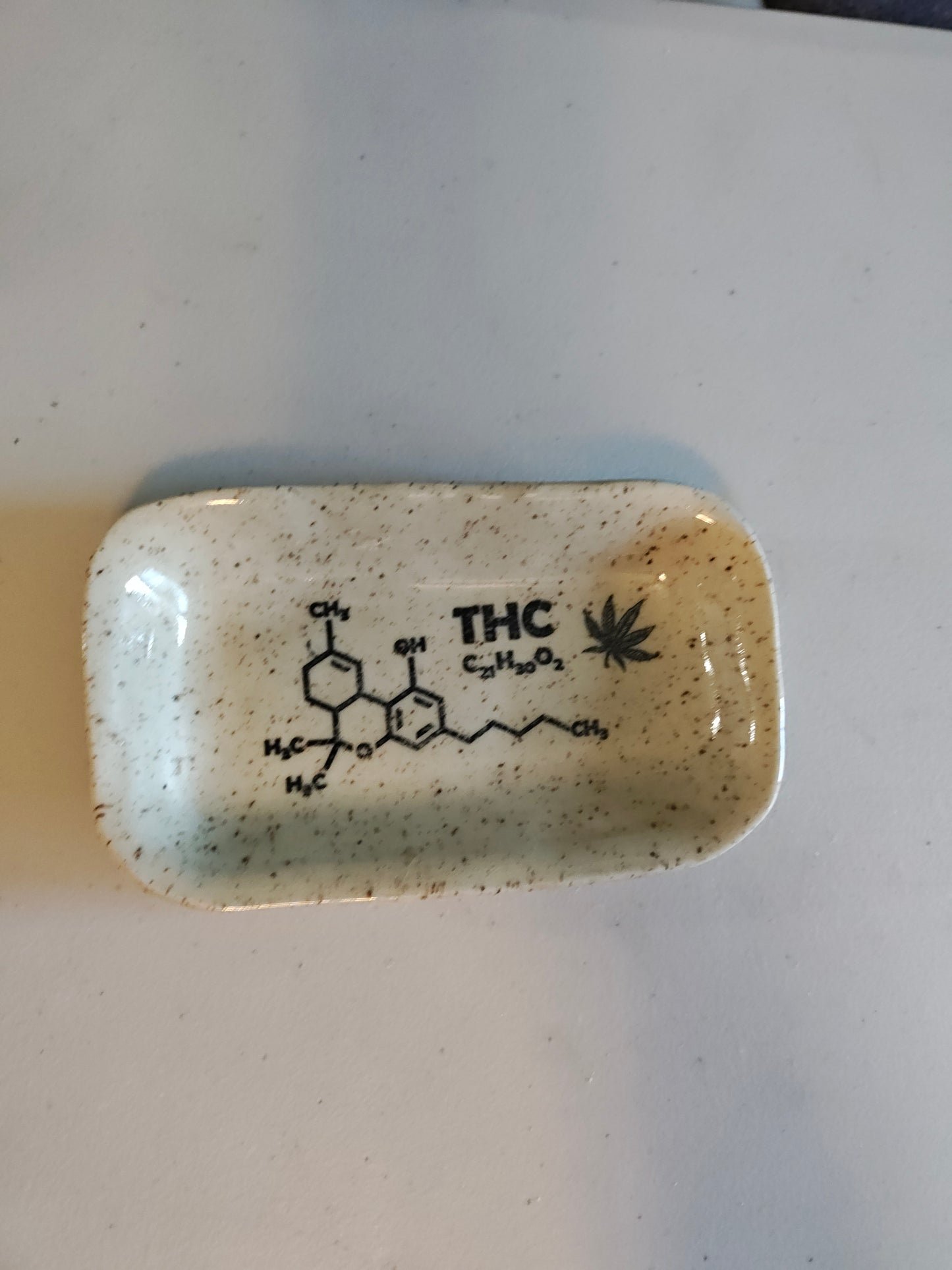 Black THC Trinket Dish