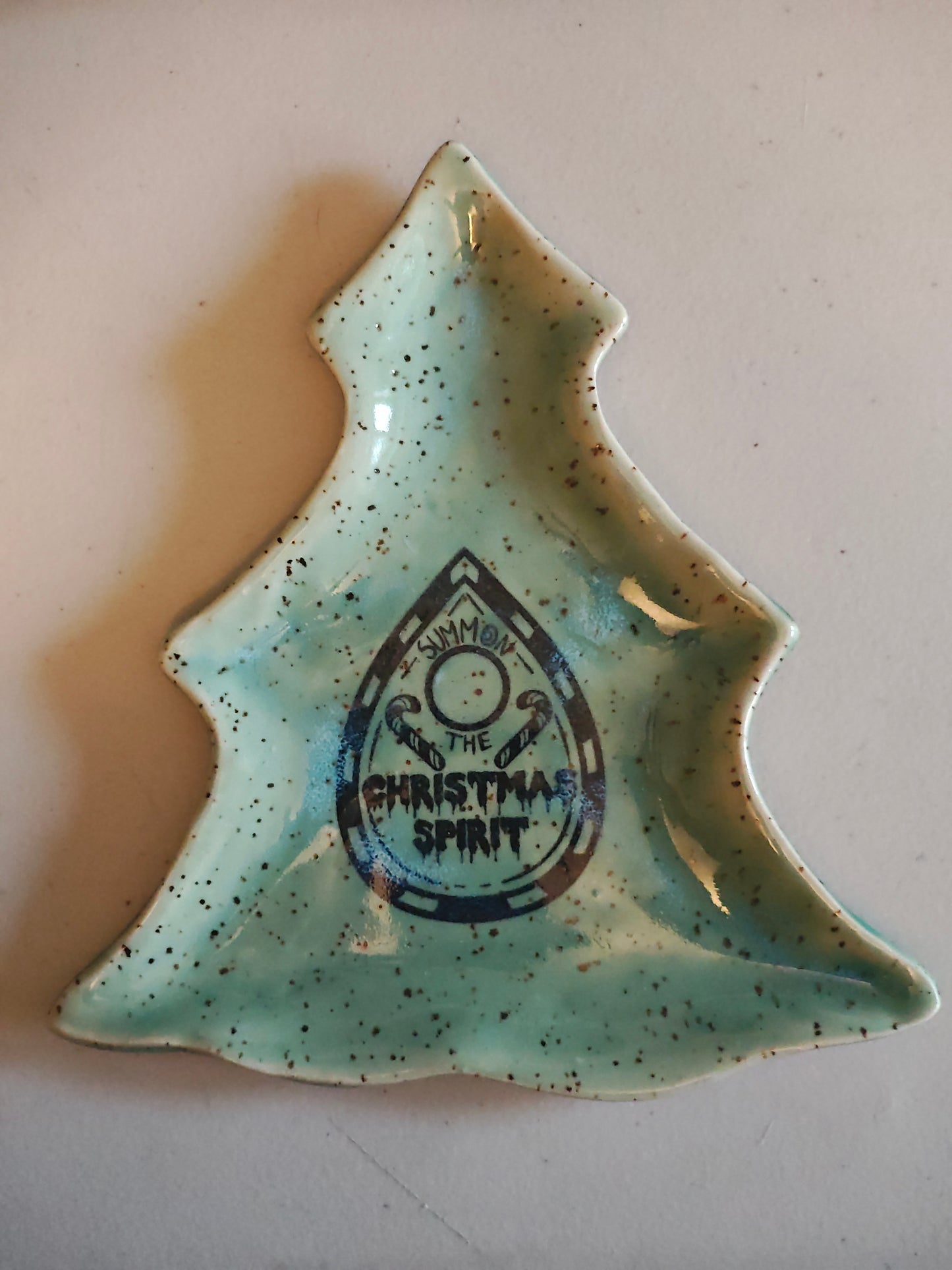 Christmas Spirit Tree Shaped Trinket Dish