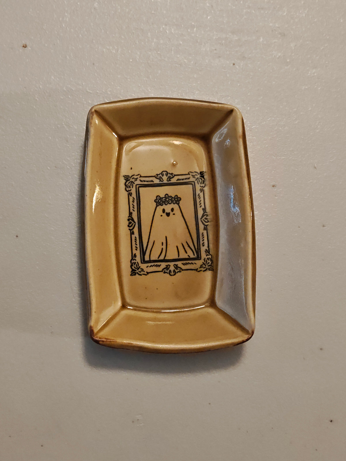 Spooky Ghost Trinket Dish