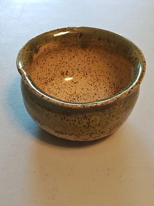 Green and Beige Pot