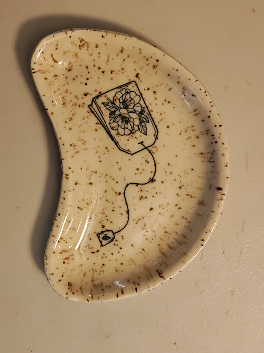 Bean Shaped Teabag Trinket Dish 2