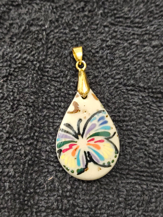 Rainbow Butterfly Pendant - P150