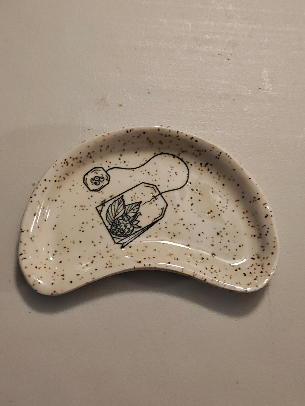 Bean Shaped Trinket Dish 3 - Berries