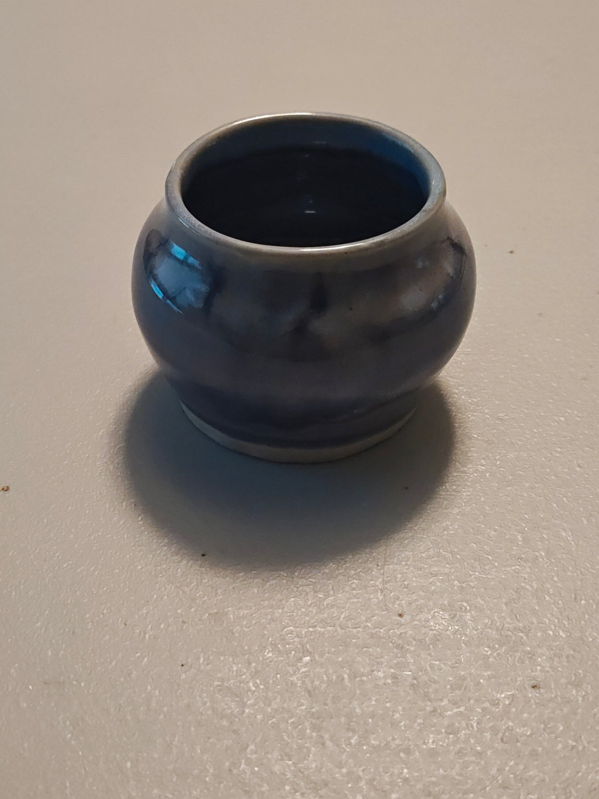 Small purple vase