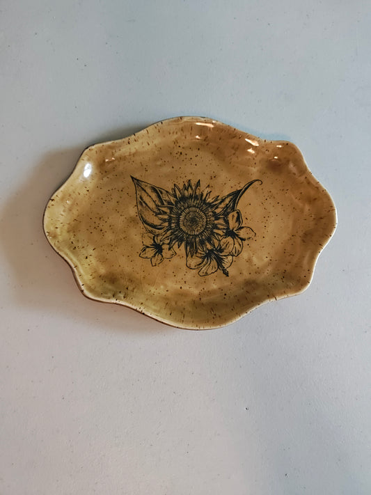 Sunflower Plate