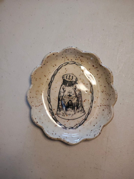 Walrus Captain Trinket Dish