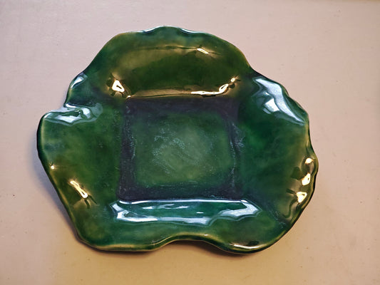 Green Free Form Plate