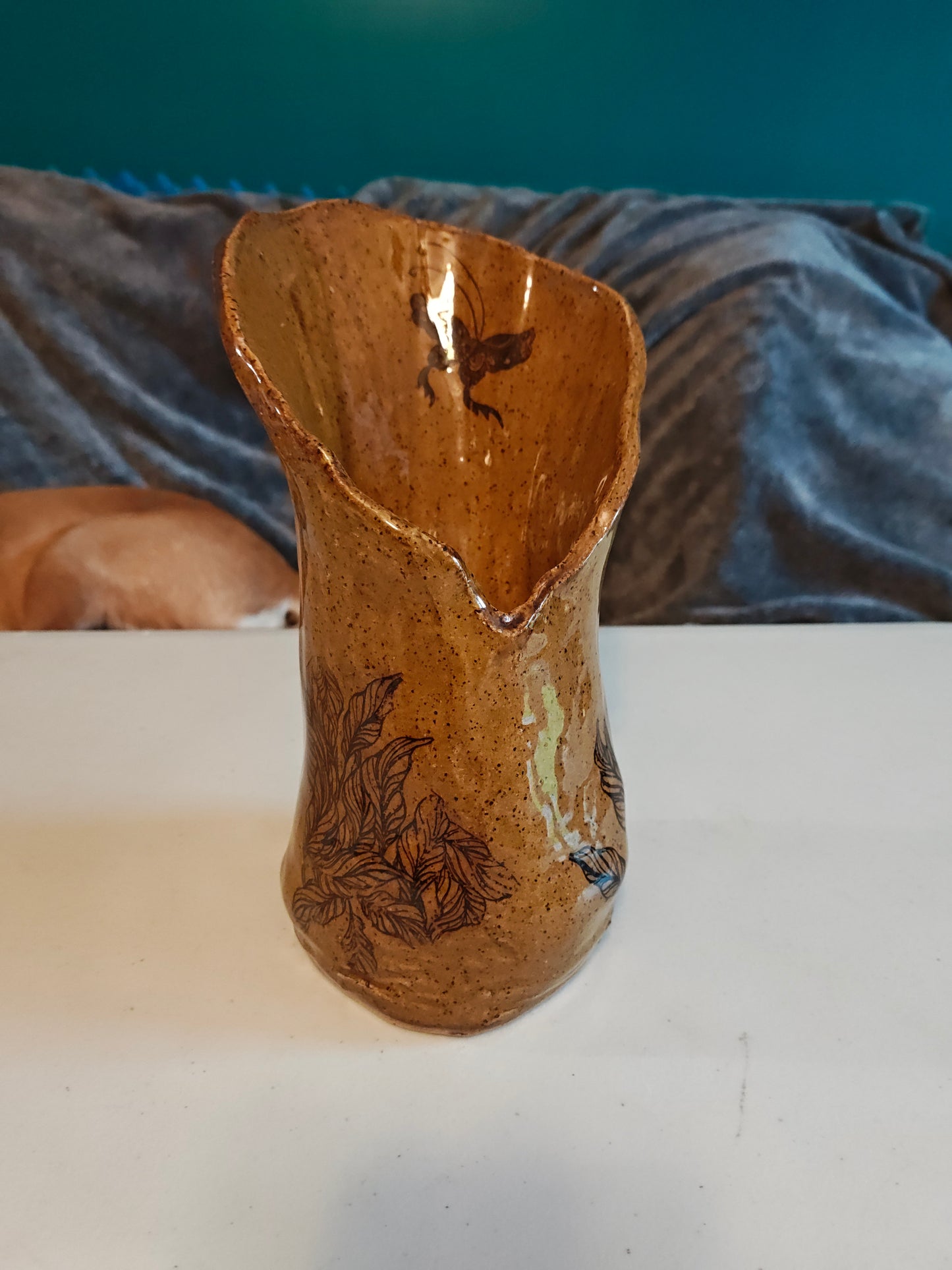 Butterfly Vase
