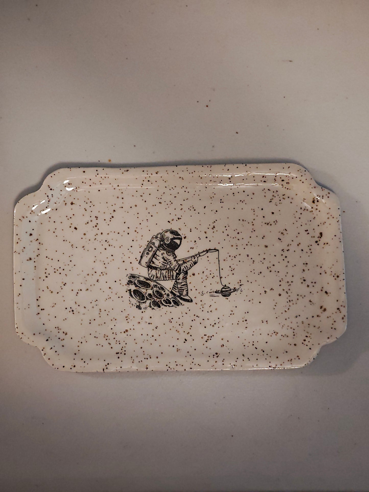 Rectangular Astronaut Plate